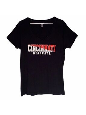 UNIVERSITY OF CINCINNATI UC BEARCATS T-shirt Red Black White Size Extra large